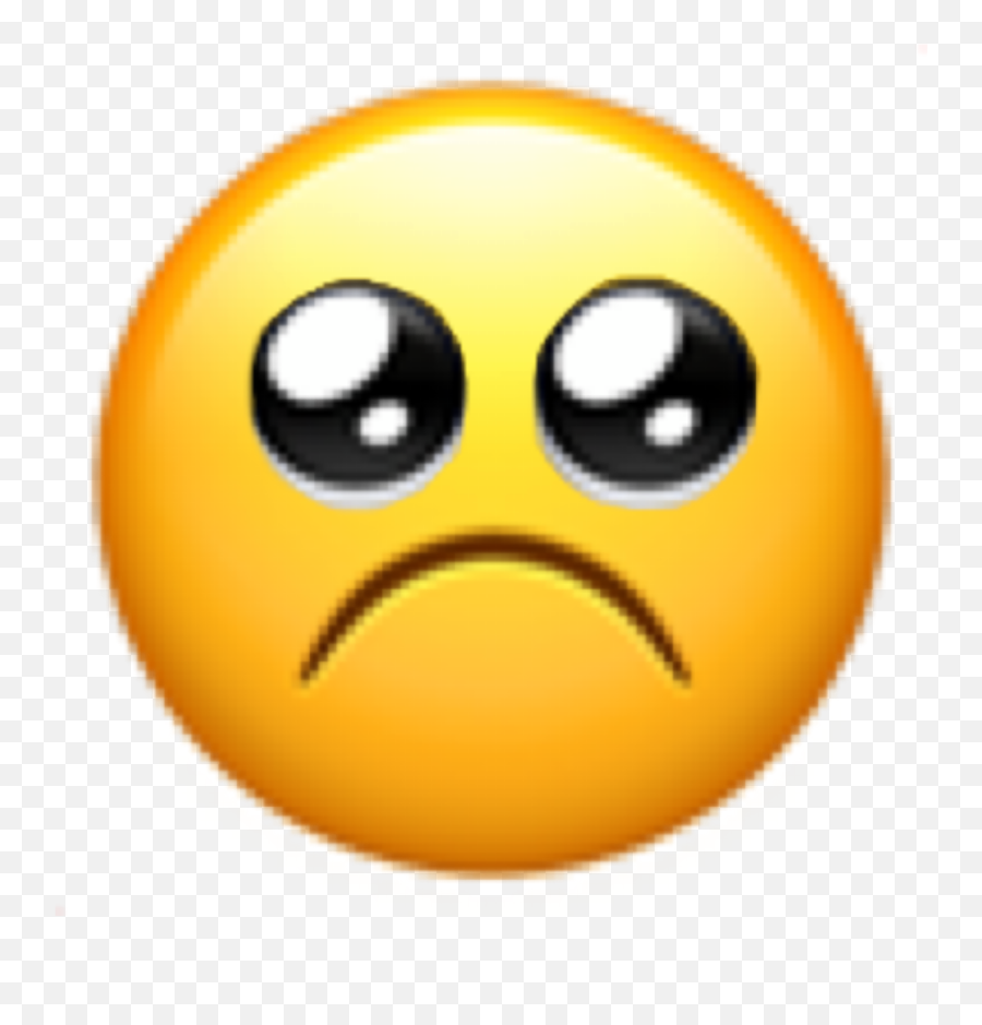 Sad Emoji Peachy Frown Frownyface - Happy,Frown Emoji