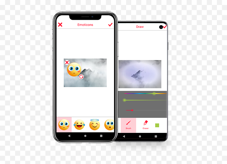 Photo Editor With New Stickers And Emoji Library App - Smartphone,Phone Emoticons