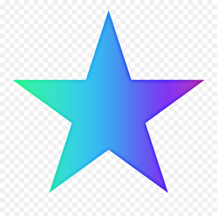 Rainbowstar - Discord Emoji Teal Star Clipart,Discord Rainbow Emoji