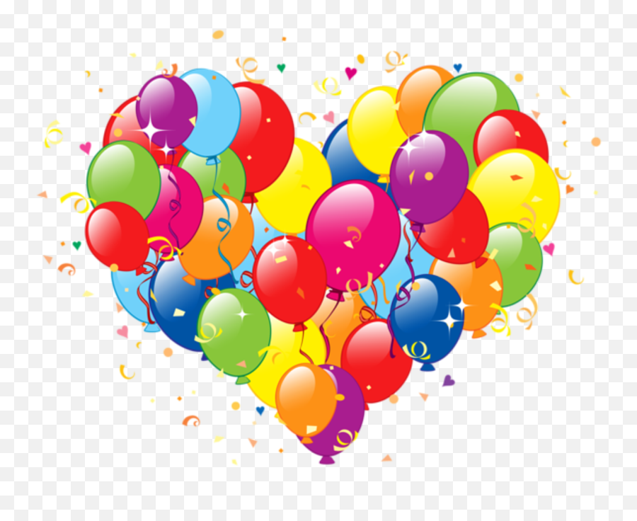 Birthday Clipart Heart Birthday Heart Transparent Free For - Happy Birthday Heart Balloons Emoji,Mint Green Heart Emoji