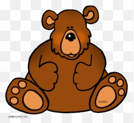 Free Animals Clip Art By Phillip Martin Brown Bear - Clip Black Bear Clip Art Emoji,Bear Emoticon