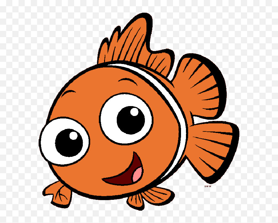 81 Awesome Nemo Characters Clipart - Nemo Just Keep Swimming Rock Emoji,Finding Nemo Told By Emoji