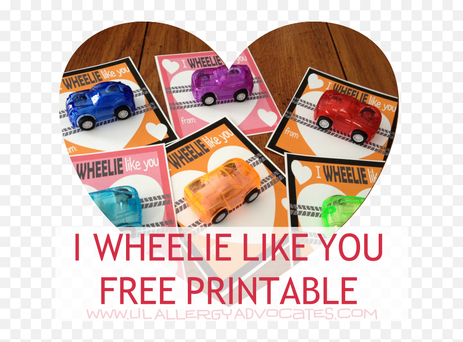 Valentineu0027s Day Wheelie Like You Card Printable - Lil Wheelie Like You Valentine Printable Emoji,Emoji Valentine Cards