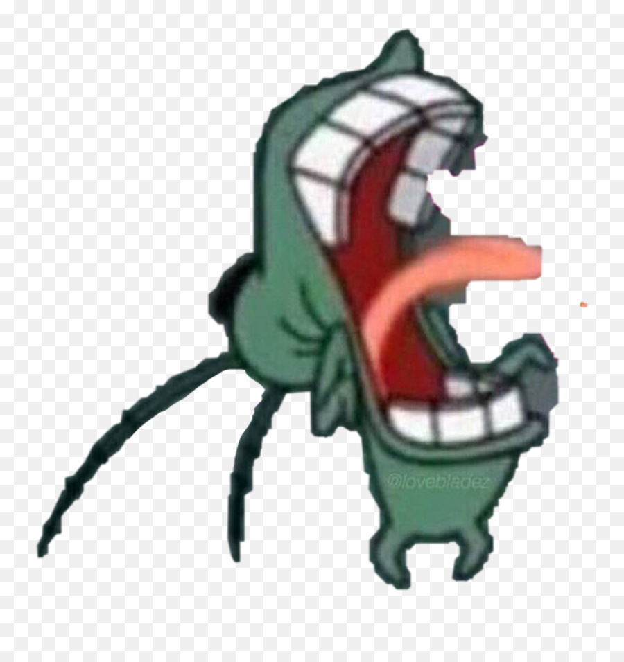 Plankton Spongebob Squarepants - Transparent Background Plankton Png Emoji,Krabby Patty Emoticon Facebook