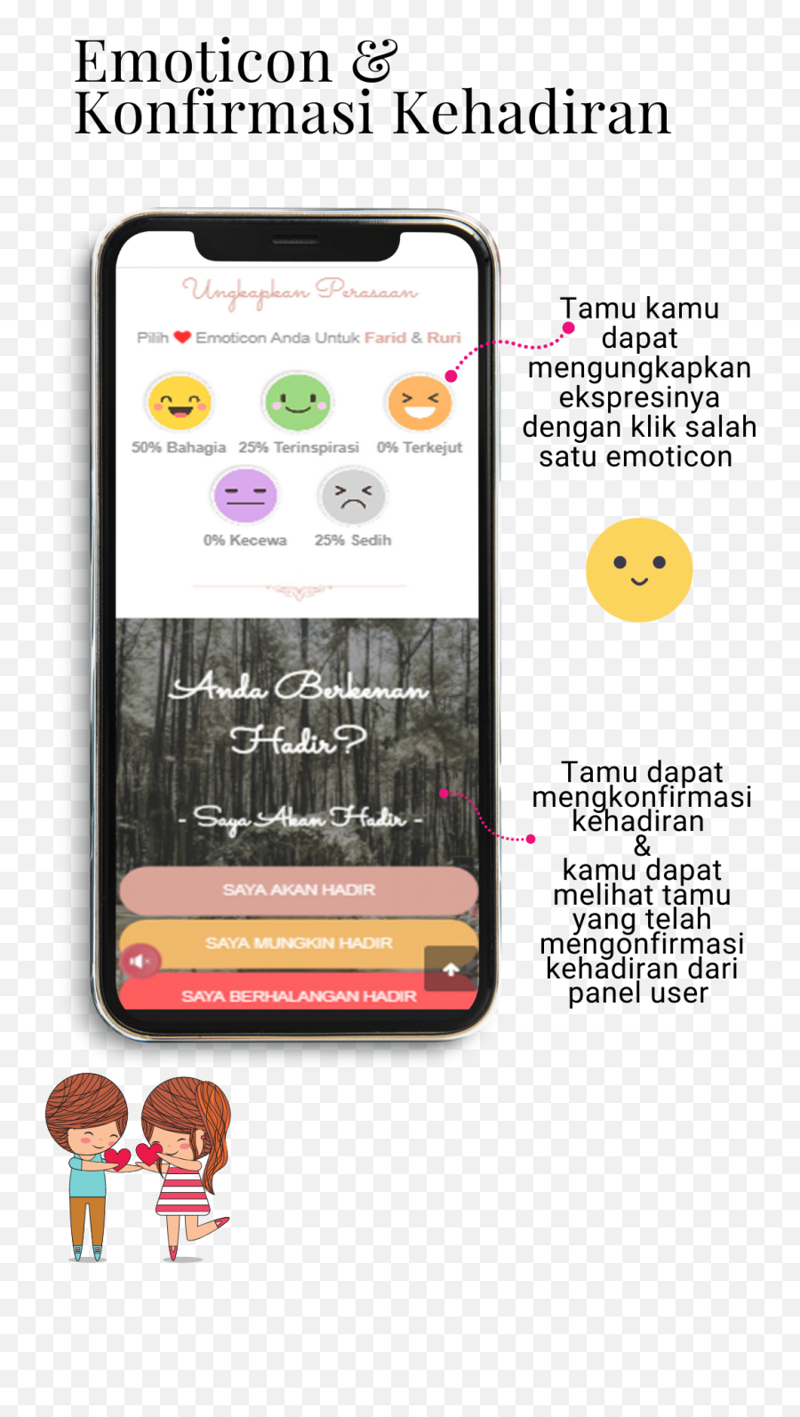 Paket Ekslusif - Smart Device Emoji,Emoticons Sopan