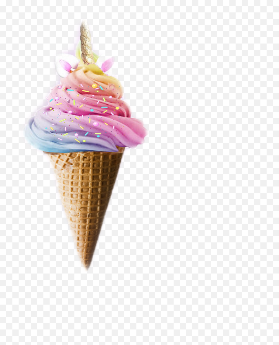 Ice Cream Sticker Challenge On Picsart - Cone Emoji,Pepsi Ice Cream Emoji