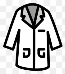 Lab Coat - Long Sleeve Emoji,Coat Emoji