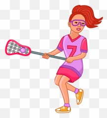 Lacrosse Player Clipart - Lacrosse Player Clip Art Emoji,Lacrosse Emoji