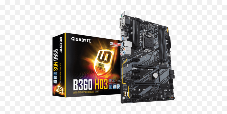 B360 Hd3 Rev 10 Gallery Motherboard - Gigabyte Global B360 Motherboard Emoji,Coolong Off Emoticon