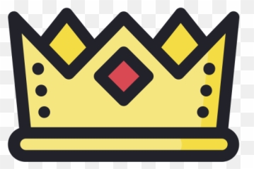 Ícone Coroa Rei Rainha Livre De Happy New Year Filled Outline Emoji,Emoticon Simbolo De Coroa