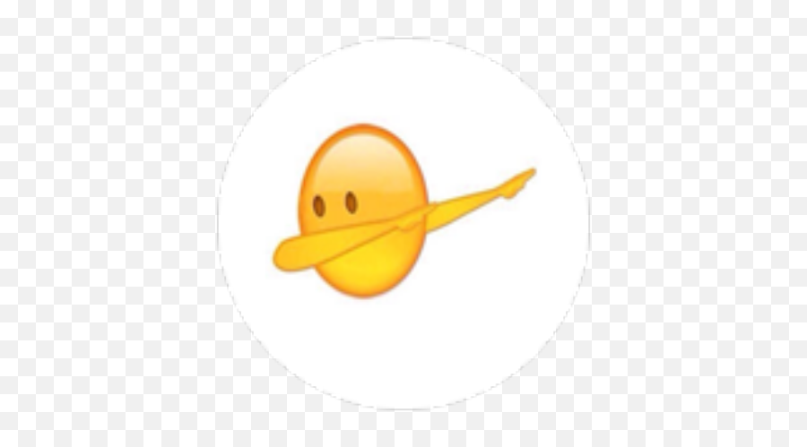 Dab Dance - Happy Emoji,Dab Emoticon