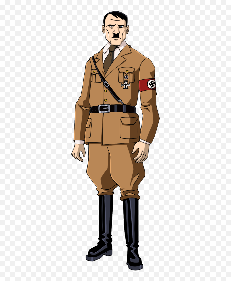 Adolf Hitler Png Transparent Background - Hitler Cartoon Png Emoji,Hitler Emojis Download