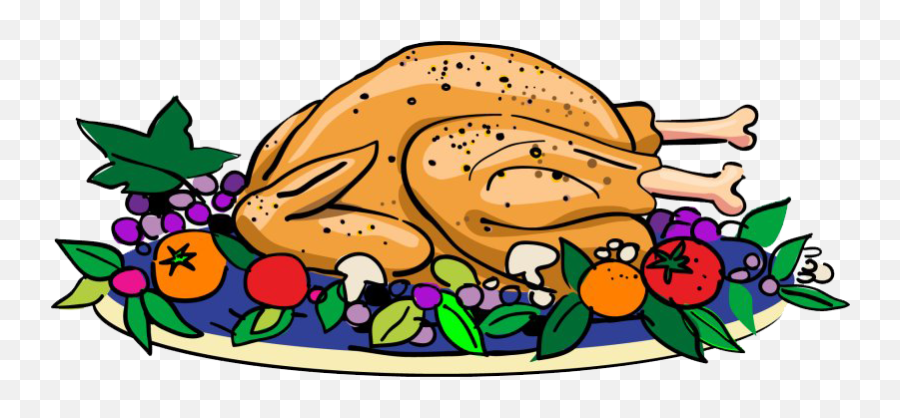 Thanksgiving Food Transparent Image - Thanksgiving Emoji,Turkey Dinner Emoji