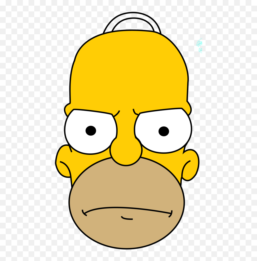 Cartoon Homer Simpson Transparent Image Png Arts - Homer Simpson Face Png Emoji,Simpsons Emojis.