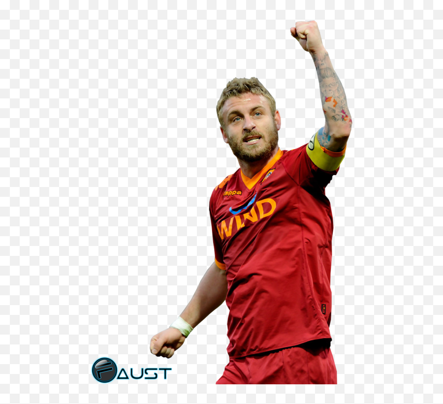 Download Tattoo Football De Rossi - Daniele De Rossi Tattoo Emoji,Peach Emoji Tattoo