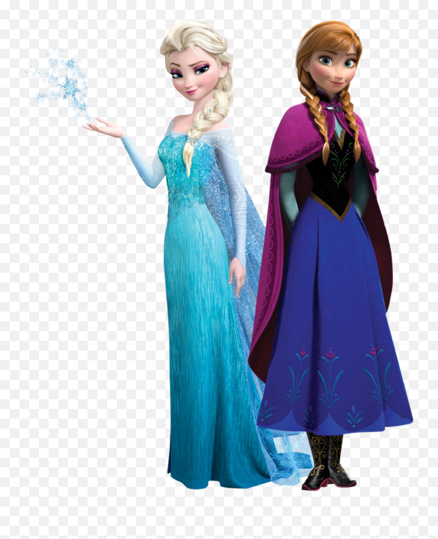 Frozen Anna Elsa Transparent Background Png Mart Emoji,Emojis That Represent Frozen The Movie