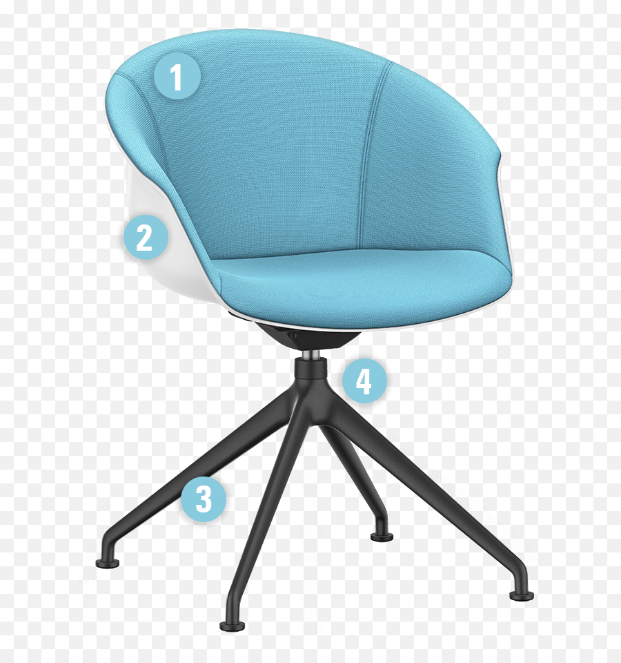 Visitor Chairs Lounge Chairs Bar Chairs Shuffle Emoji,Blue Furniture Emotion