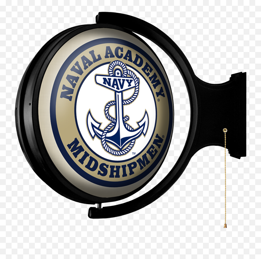 Navy Midshipmen 23u0027u0027 X 21u0027u0027 Team Anchor Illuminated Rotating Wall Sign Emoji,Emoticon On Teter Totter