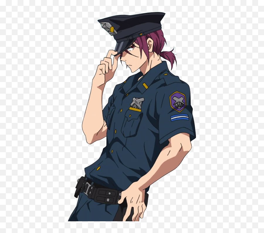 Top Police Officer Stickers For Android U0026 Ios Gfycat - Anime Boy Gif Png Emoji,Cop Car Emoji