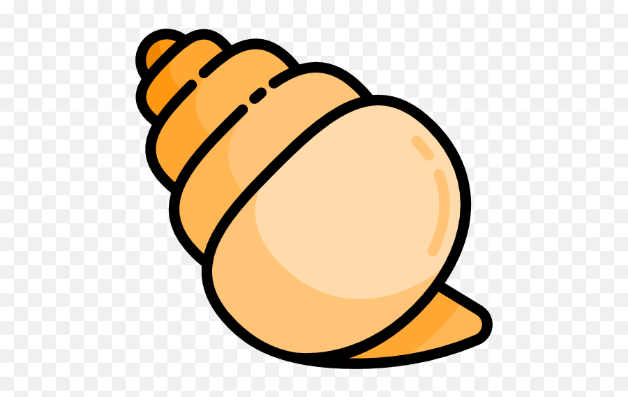 Conch Shell Free Icon - Conch Icon 512x512 Png Clipart Emoji,Bee Hive Emoji