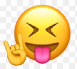 Rocknroll Rockstar Emoji Rockandroll - Happy,Rockstar Emoji
