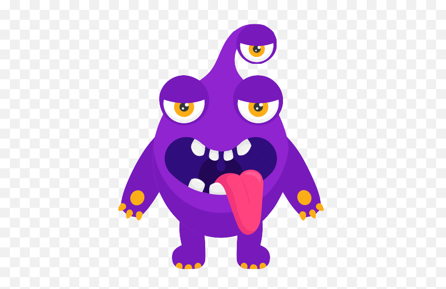 Monster Body Parts - Baamboozle Silly Alien Emoji,Purple Monster Emoji