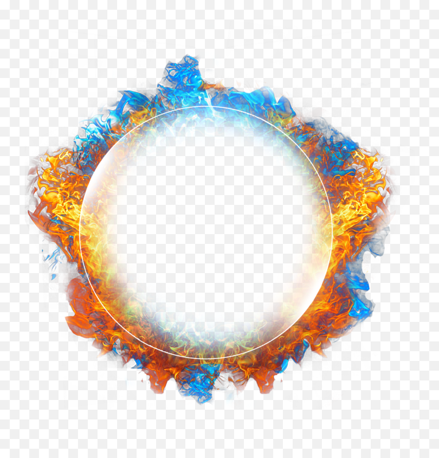 Crystalball Frame Mirror Magic Smoke - Editing Picsart Circle Png Emoji,Alien Picture Frame Emoji