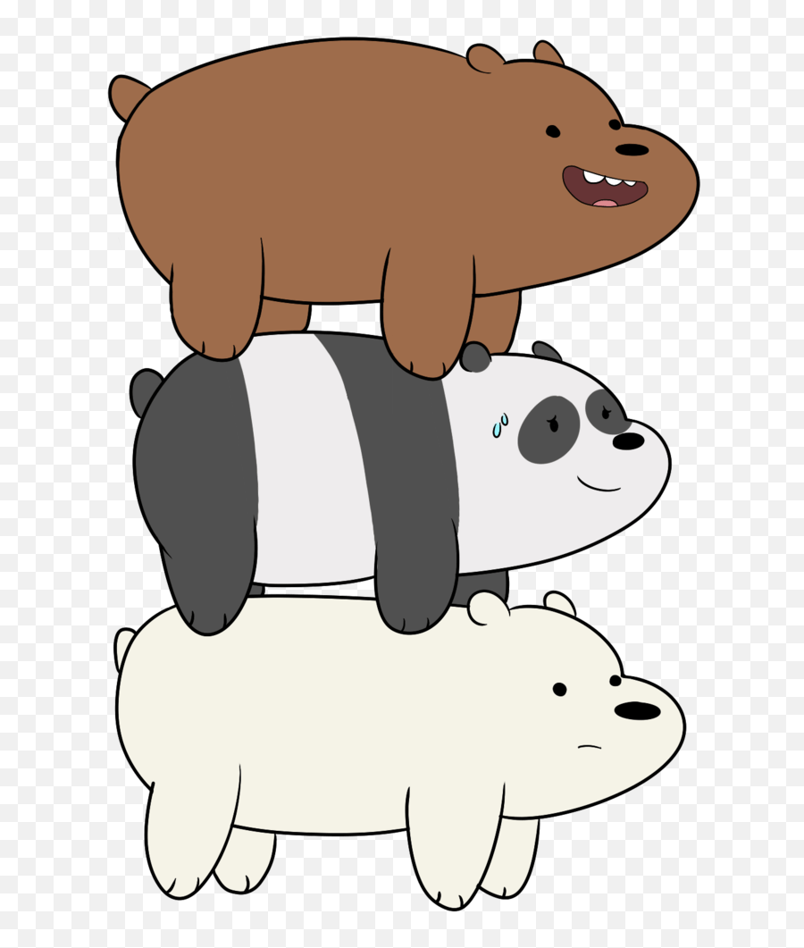 We Bare Bears Wallpapers - We Bare Bears Png Emoji,The Emoji Family Samurai Jack