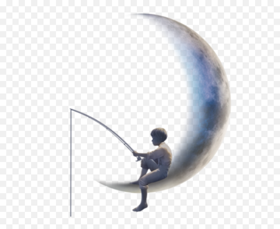 Dreamworks Sticker - Dreamworks Boy Emoji,Fishing Moon Emoji
