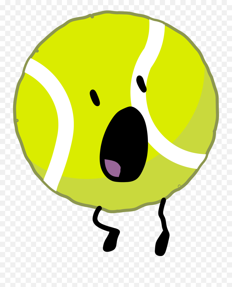 Clipart Rocket Tennis - Tennis Ball From Bfdi Png Download Bfb Tb Emoji,Emoji Tennis Ball And Shoes