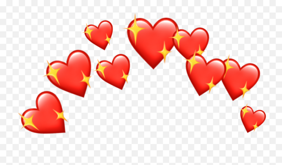 Crown Tiara Love Princess Qween Sticker - Red Heart Emoji Crown,Princess Emoji Tumblr