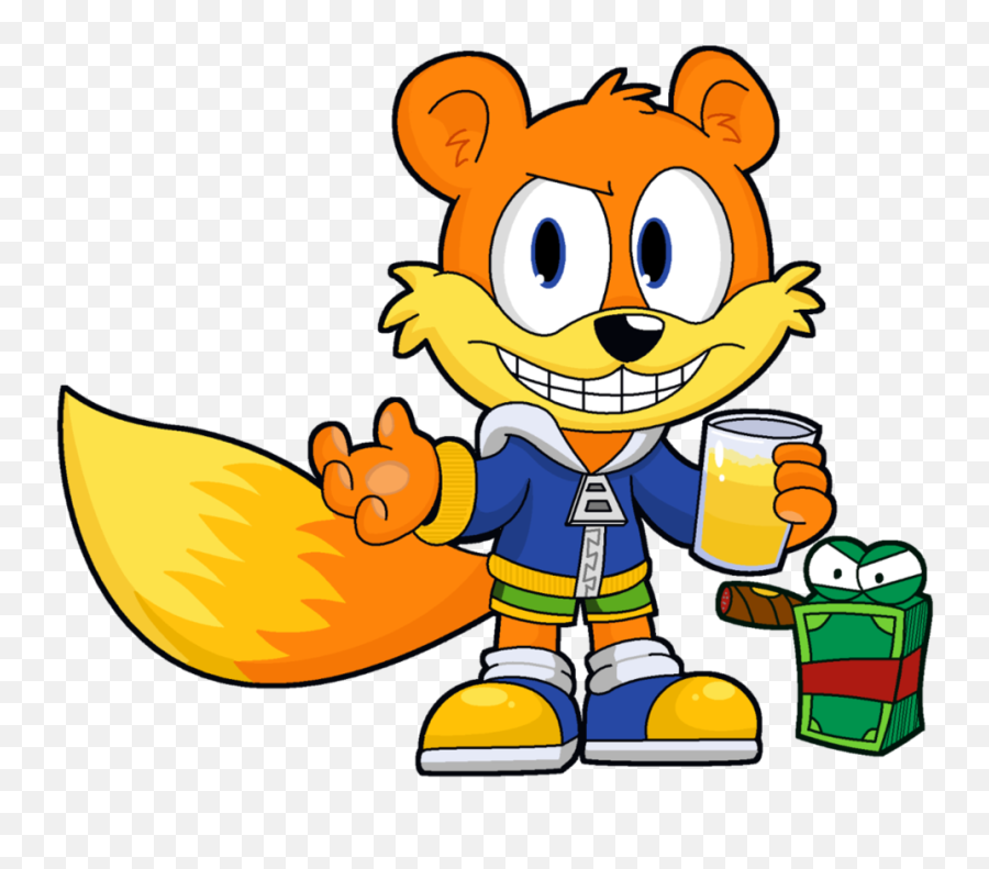 Conker The Squirrel By The - Driz Conkers Squirrel Conker Conker The Squirrel Drawing Emoji,Red Squirrel Emoji
