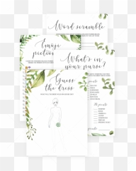 Pin On Baby Shower - Guess The Dress Game Free Printable Emoji,Bridal Emoji Pictionary