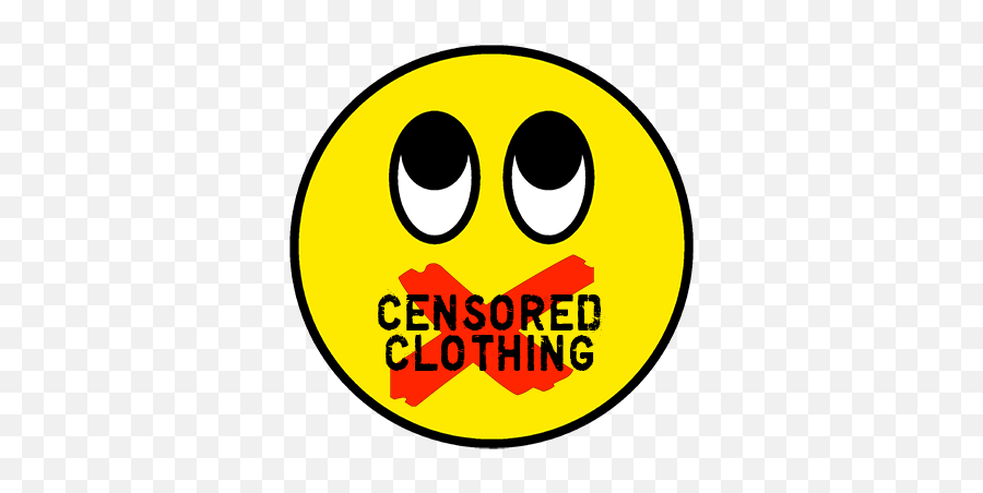 Censored Clothing - Happy Emoji,Censored Emoticon