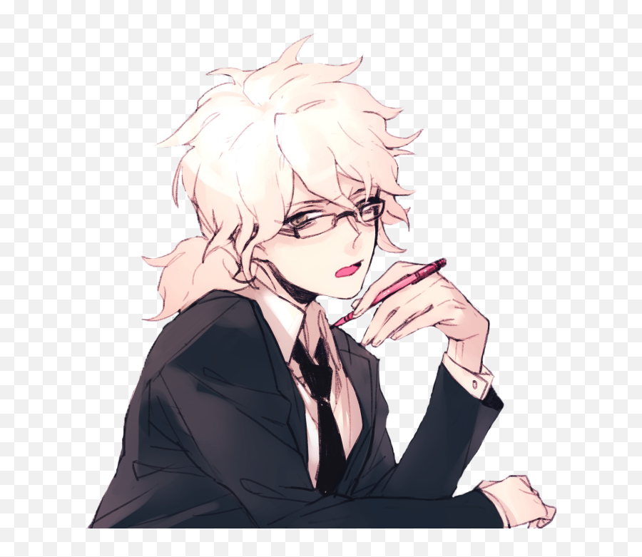 Rate Dem Waifushusbando 2750 - Forums Myanimelistnet Nagito Komaeda Fanart Ponytail Emoji,Cwl Emoticon