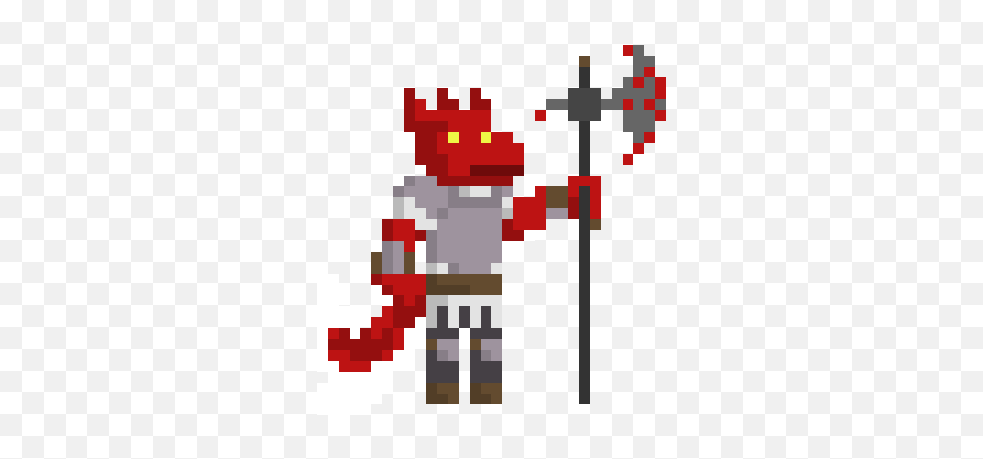 Pixel Art Gallery - Pixel Art Dragonborn Emoji,Dragonborn Emoticon