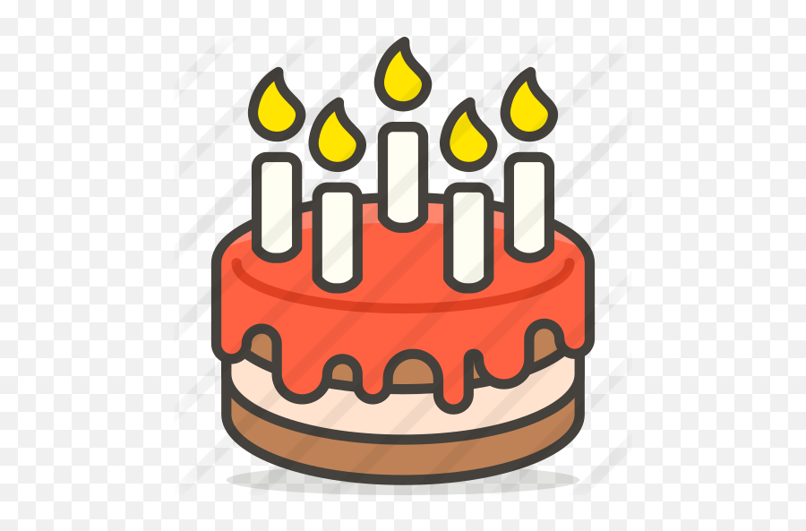 Birthday Cake - Birthday Cake Emoji Png,How To Make Emoji Cake
