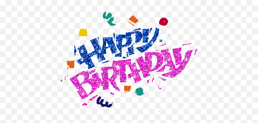 Happy Birthday Cybermom - Animated Happy Birthday Text Gif Emoji,Happy 21st Birthday Emoticon
