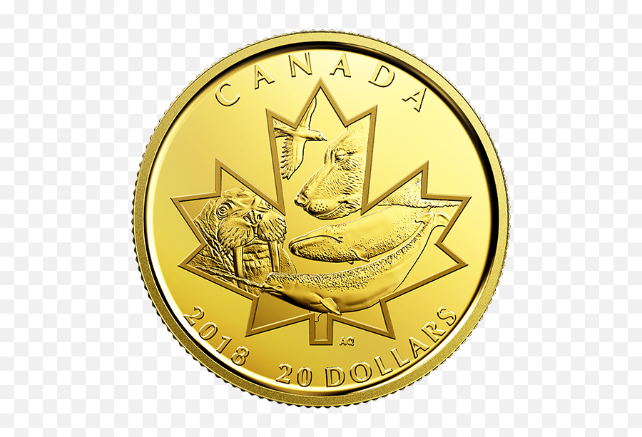 110 Oz Pure Gold Coin - Symbols Of The North Mintage Art Emoji,Nice Symbols Of Emotions