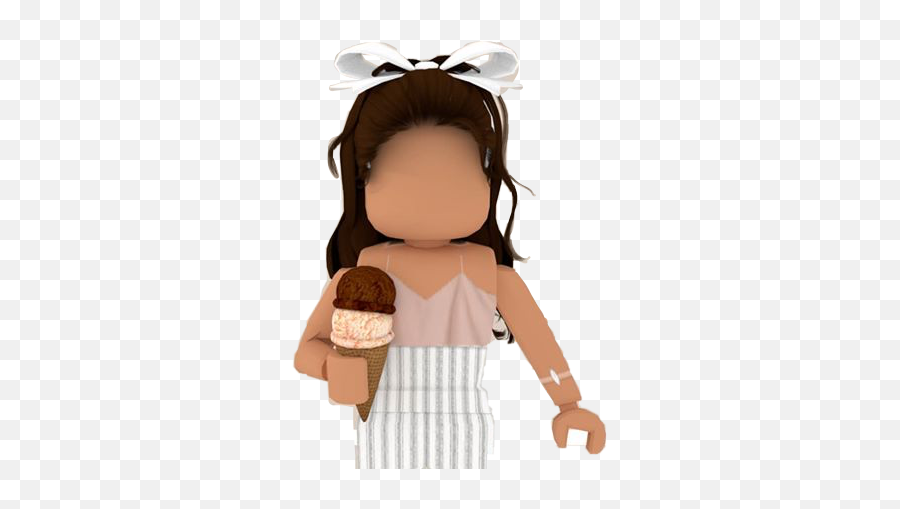 Roblox Aesthetic Icecream Sticker By - Roblox Avatar Girl Aesthetic Emoji,Images Of Emojis With Roblox