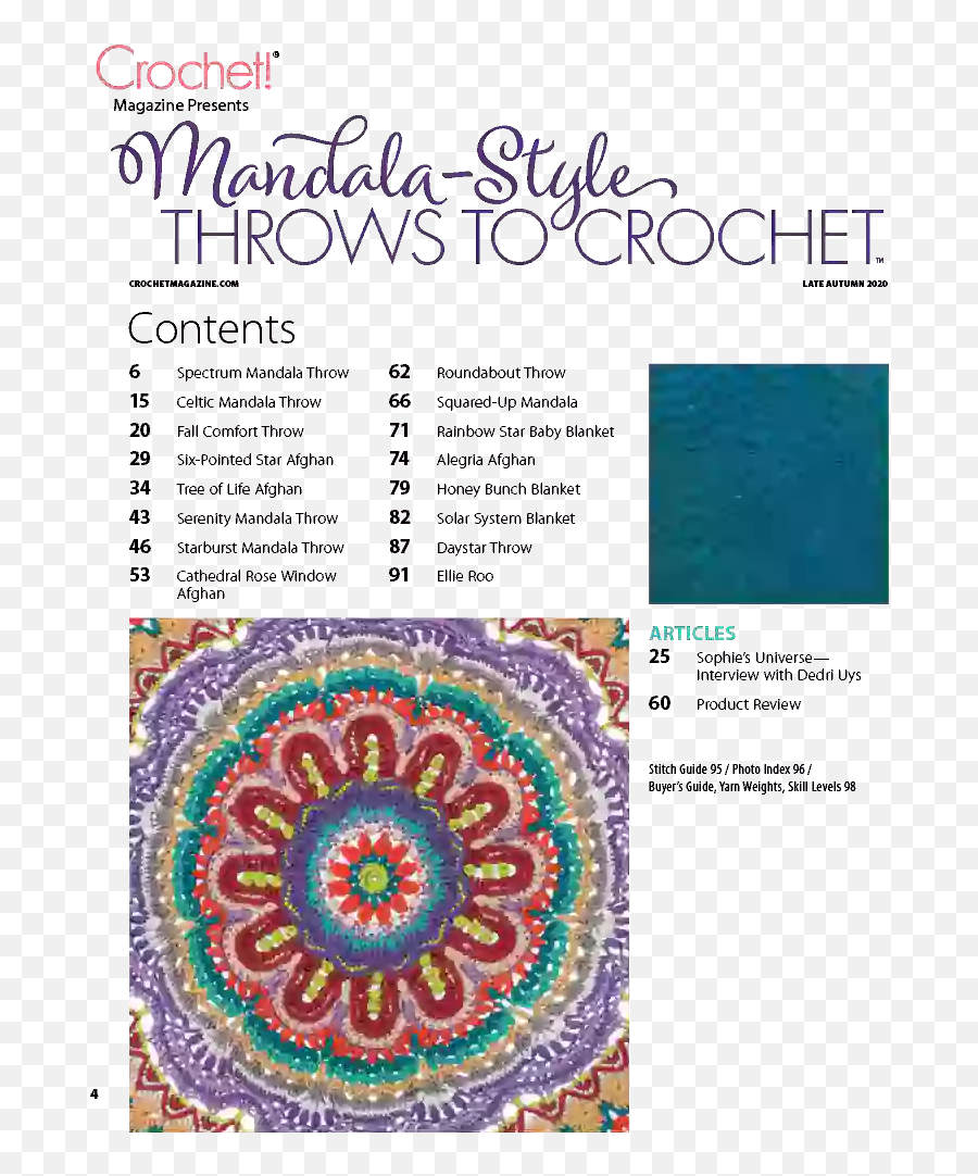 Crochet - Mandalastyle Throws To Crochet Late Autumn Mandala Style Throws To Crochet Emoji,Your Emotion + Crochet