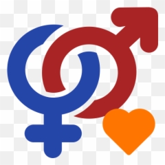 Iconos De Corazones Cupidos Y Figuras De Amor - Simbolo Hombre Y Mujer Emoji,Emoticons Con Letras Y Signos
