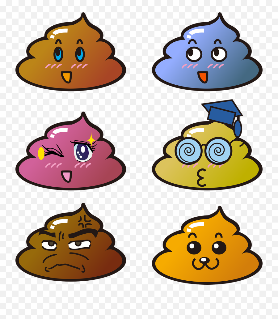 Poop Shit Poo - Free Vector Graphic On Pixabay Desenho De Merda Png Emoji,Toilet Emoji