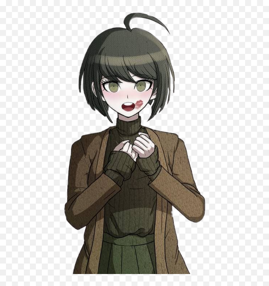 Komarunaegi Sticker - Komaru Naegi Art Emoji,Coh Emojis