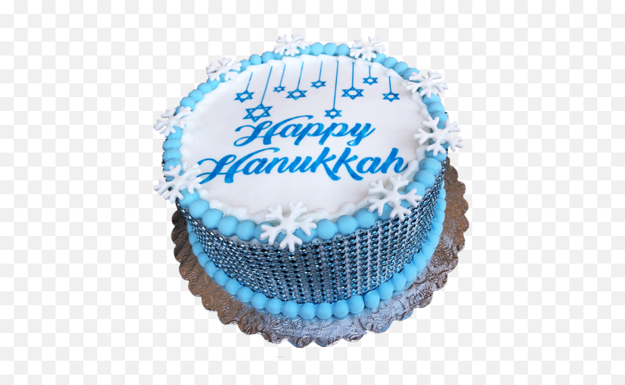 Happy Hanukkah - Hanukkah Cake Emoji,Hanukkah Emoticons For Twitter