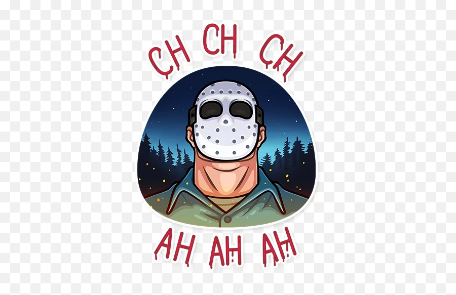 Telegram Sticker - Jason Voorhees Cool Stickers Emoji,Jason Friday The 13th Emoji