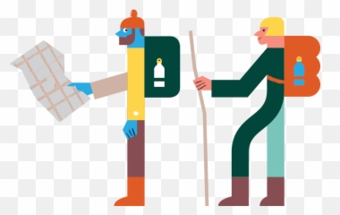 27 Hikers Ideas Hiker Kids Clipart Character Flat Design - Tradesman Emoji,Hiker On A Mountain Emojis