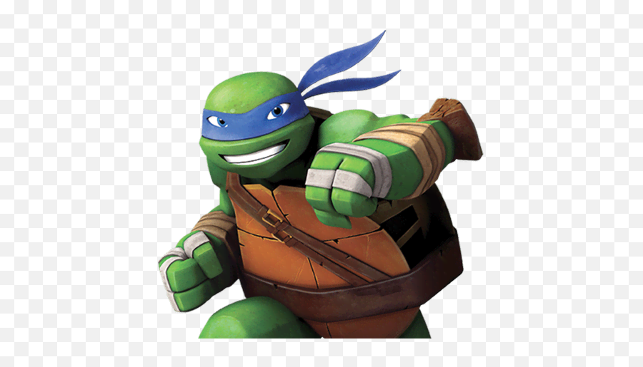 Which Of The Ninja Turtles Wears Blue - Leonardo Ninja Turtle Emoji,Emotion Ninja Toy