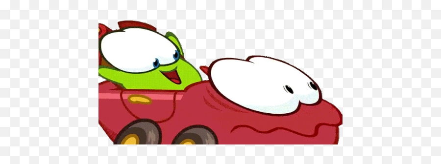 Happy Om Nom Sticker Emoji,Woo Hoo Emoticon Gif