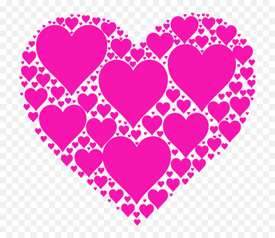 Loved - Openclipart Emoji,Big Heart Emoticon Image